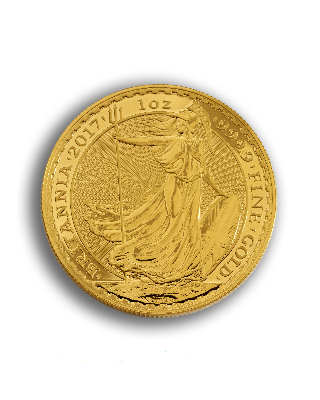 1oz UK Gold Britannia - 2017