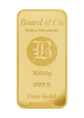 1000g Gold Minted Bar