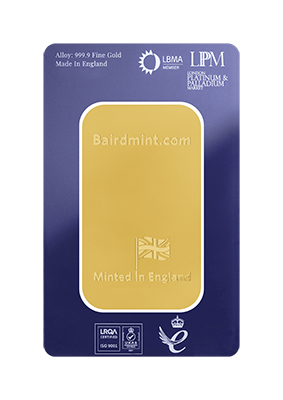 100g Gold Minted Bar