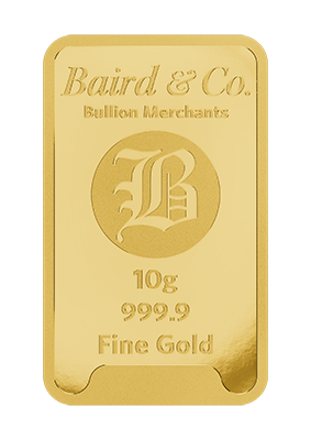 10g Gold Minted Bar