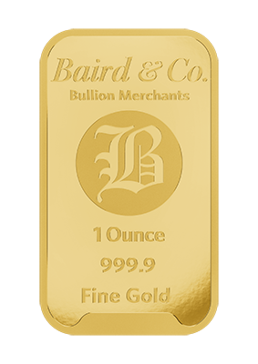 1 oz Gold Minted Bar