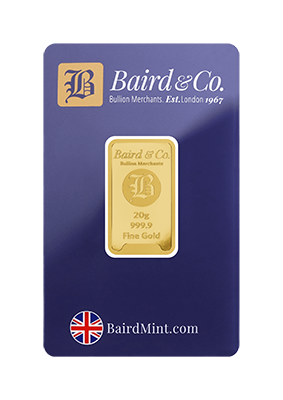 20g Gold Minted Bar