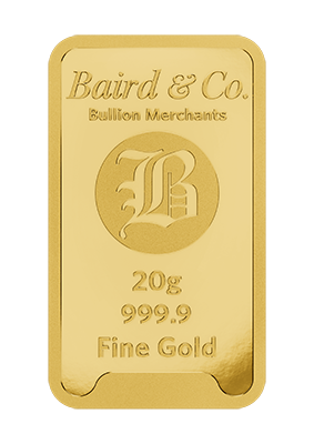 20g Gold Minted Bar