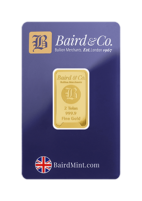 2 Tola Gold Minted Bar