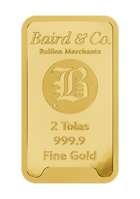 2 Tola Gold Minted Bar