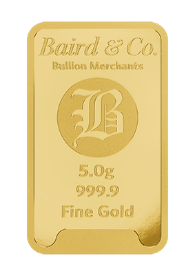 5g Gold Minted Bar